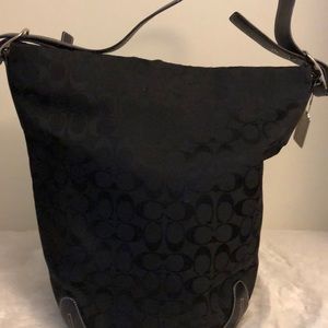 Authentic Black Coach Bag